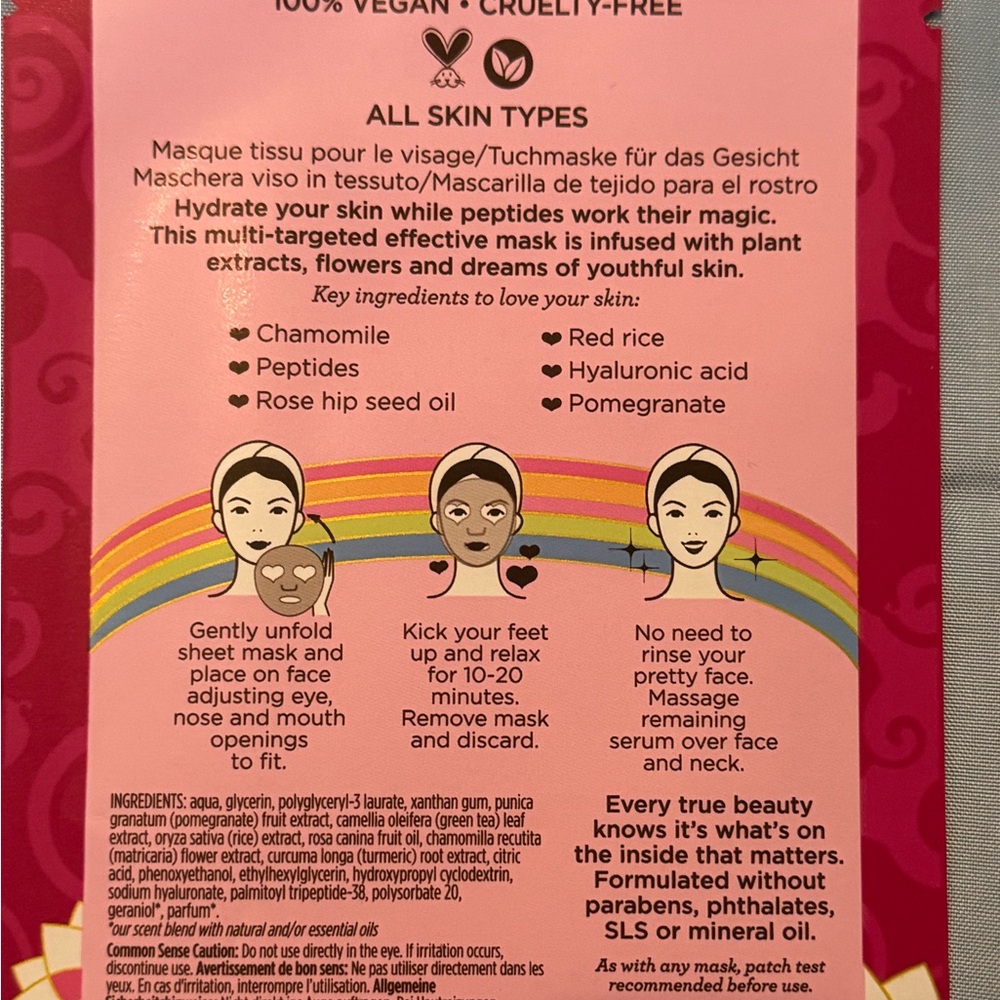 Pacifica Disobey Time Rose & Peptide Facial Mask - Picture 3 of 3